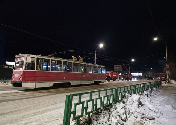 Краснотурьинцы сообщали, что горел трамвай: "Ложный вызов"