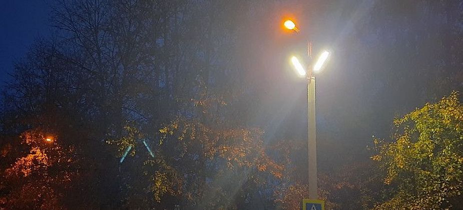 На обслуживание Управлению ЖКХ передали систему освещения на Карла Маркса