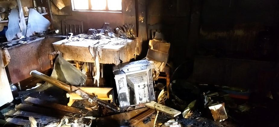 На Малой Лимке из-за неправильной конструкции печи горел садовый домик