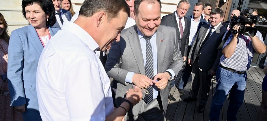 Губернатор обсудил с премьер-министром Республики Беларусь развитие двустороннего сотрудничества