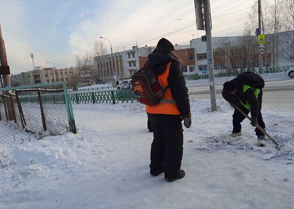 Подписан контракт на зимнюю уборку тротуаров Краснотурьинска