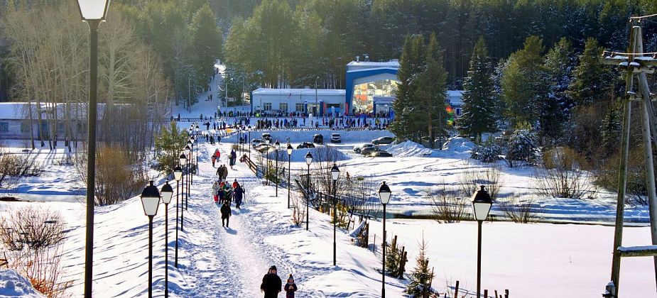 На лыжной базе Краснотурьинска состоялся «Новогодний спринт»