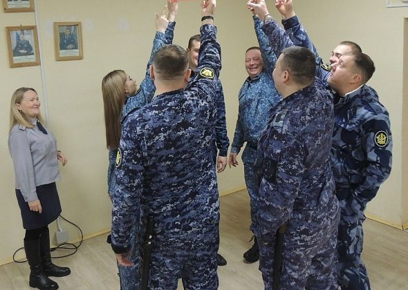 В колонии строгого режима провели занятие по тимбилдингу