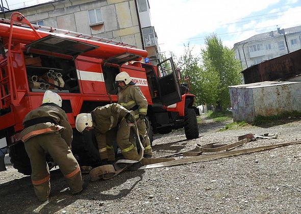 В Краснотурьинске произошел пожар в жилой квартире 