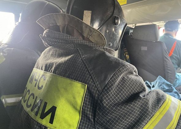 Горожанка потушила пожар в собственном доме 