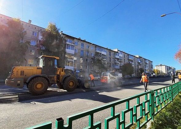В Краснотурьинске устранили колейность на улицах  Попова и Фрунзе 