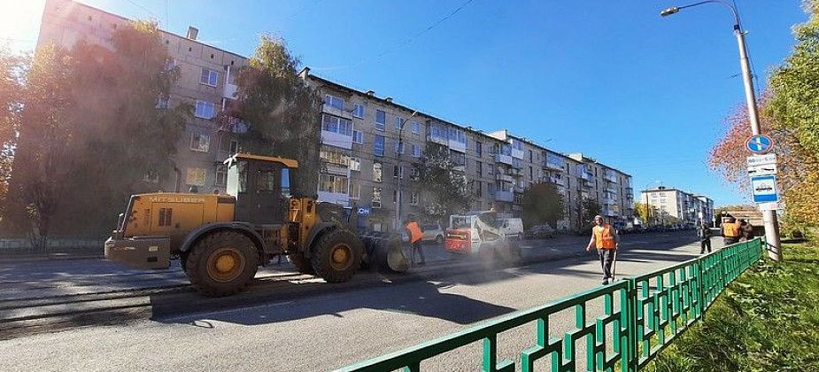 В Краснотурьинске устранили колейность на улицах  Попова и Фрунзе 