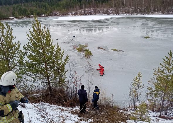 В Волчанске двое рыбаков провалились под лед. Один утонул