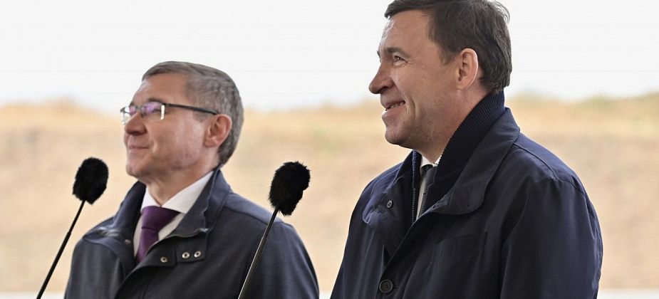 Владимир Путин и Евгений Куйвашев приняли участие в открытии достроенного кольца ЕКАД