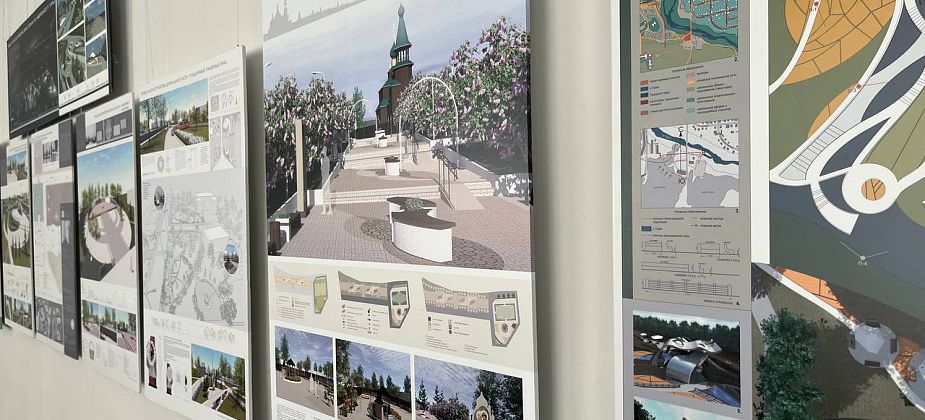 Выставка дипломных работ выпускников Краснотурьинского колледжа искусств “Дизайн в жизни города”