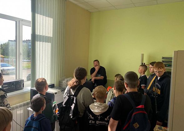 «Белые волки» побывали на экскурсии в «Вечерке»