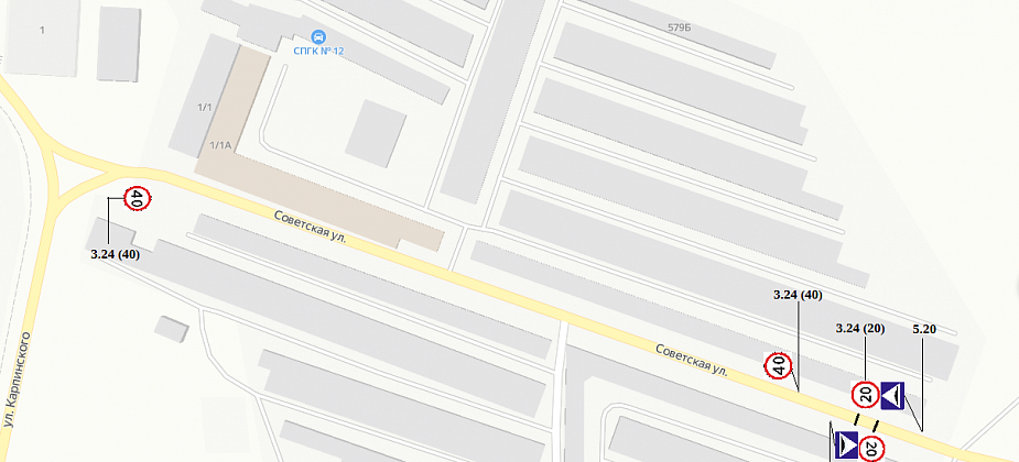 В районе Суходойки обустроят два лежачих полицейских и ограничат скорость 