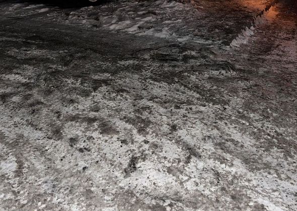 Ремонт ям во дворе дома по Попова, вероятно, пройдет весной