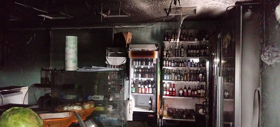 В магазине «Агат» произошел пожар 