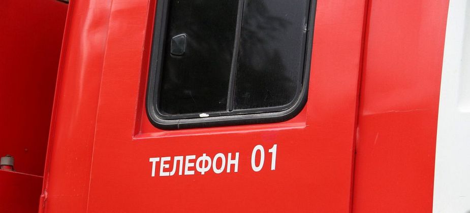 У Воронцовки горело административное здание