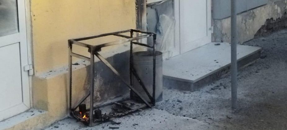 Сотрудники Росгвардии потушили пожар