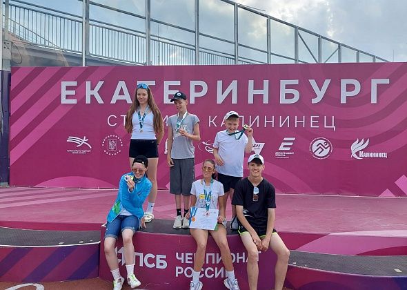 Юные спортсмены показали отличные результаты на соревнованиях по адаптивной легкой атлетике