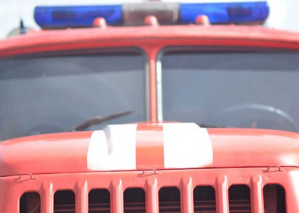 В районе Медного Рудника горел жилой дом 
