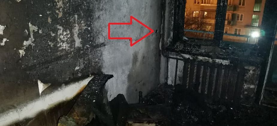 Из-за короткого замыкания загорелась квартира