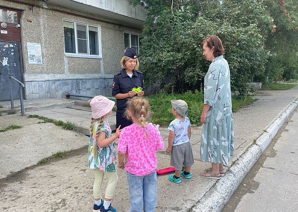 Госавтоинспекция провела мероприятие «Безопасность во дворе»