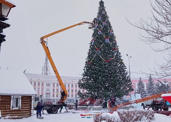 Мэрия Краснотурьинска сэкономила более 1,6 млн рублей на новогоднем украшении города