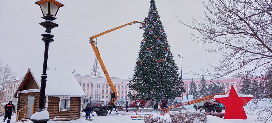 Мэрия Краснотурьинска сэкономила более 1,6 млн рублей на новогоднем украшении города