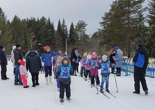 Более 20 дошкольников сдали лыжные нормативы ГТО