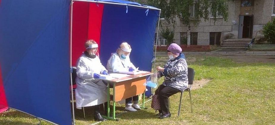 Голосование по поправкам: Краснотурьинск на последнем месте, во дворах установили палатки