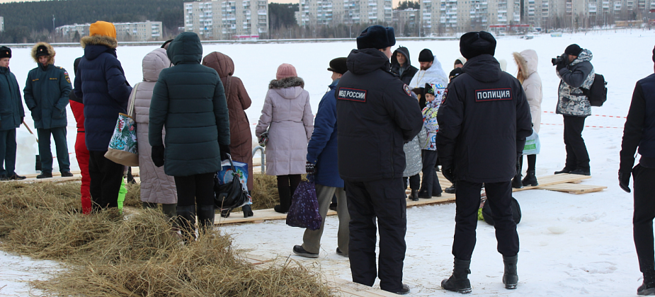 Полиция: правонарушений в местах проведения крещенских мероприятий не допущено