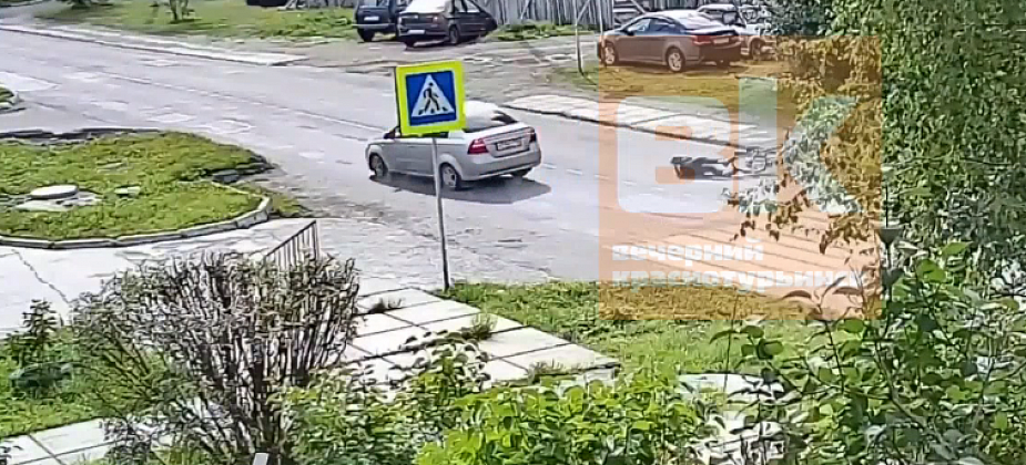 «Вечерка» публикует видео аварии со сбитым подростком