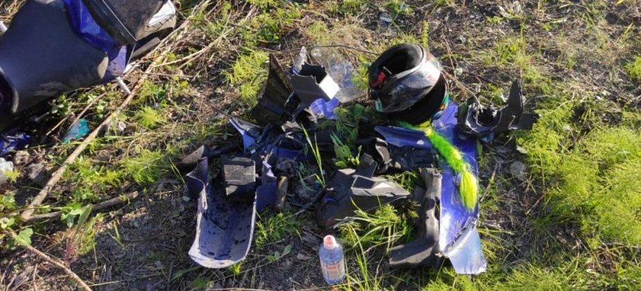 Мотоциклистка из Краснотурьинска не справилась с «железным конем» под Серовом. Женщина госпитализирована