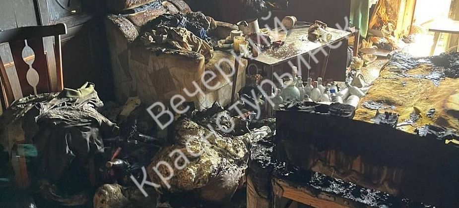 В пожаре на Фурманова, 9 погиб 41-летний мужчина