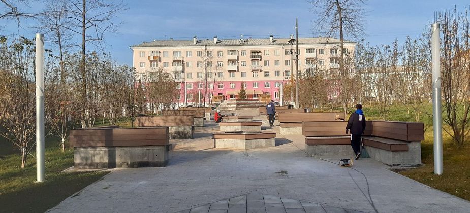 Парк за 90 миллионов в центре Краснотурьинска сдали с недоделками
