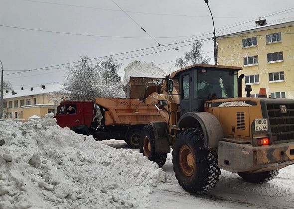 Почти 2 тысячи КамАЗов снега вывезли с улиц Краснотурьинска