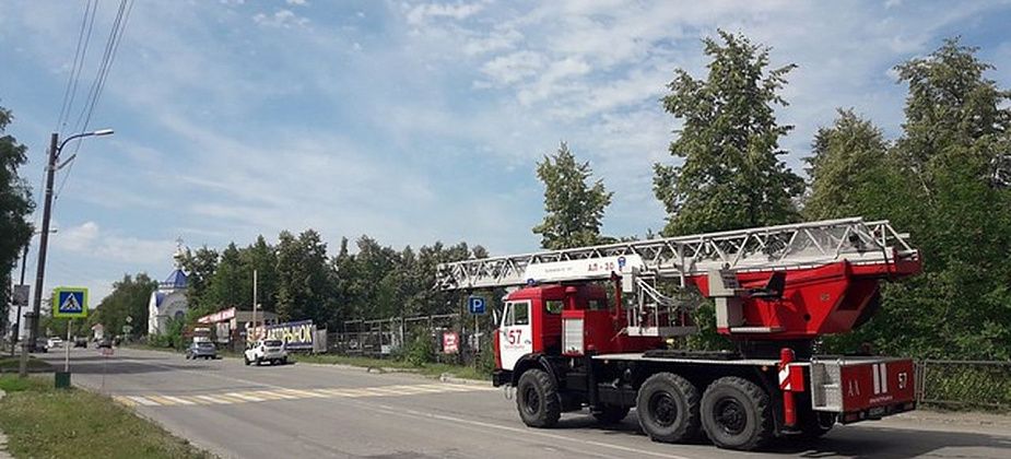 В Краснотурьинске загорелся балкон