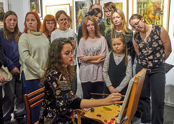 От Петра I до электро-фолка: как в Краснотурьинске прошла «Ночь искусств»