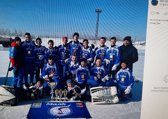 Краснотурьинские юноши стали чемпионами области по хоккею с мячом