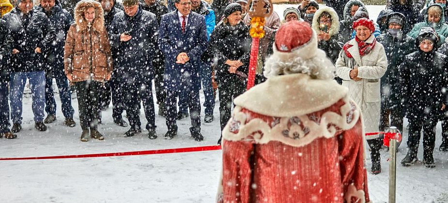 Сегодня состоялось долгожданное открытие нового дома по Коммунальной