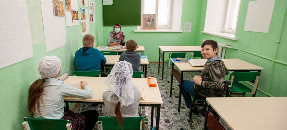 Вчера воскресная школа возобновила занятия