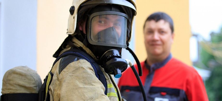 Масштабные пожарно-тактические учения прошли в гостинице «Турья»