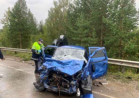 Два ребенка и двое взрослых пострадали в ДТП на трассе между Карпинском и Краснотурьинском