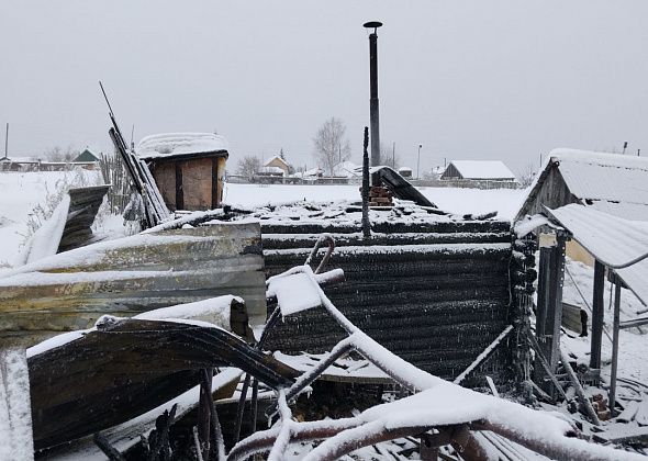На Медном Руднике произошел масштабный пожар