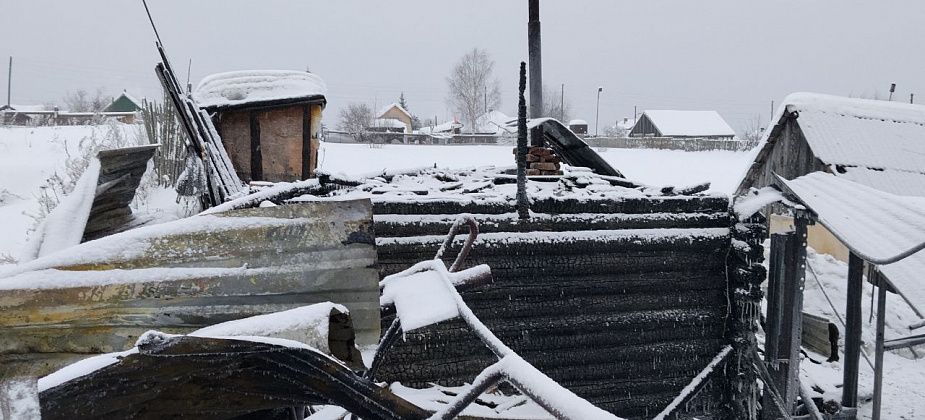 На Медном Руднике произошел масштабный пожар