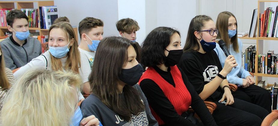 Как в библиотеке прошла встреча с актером из Германии