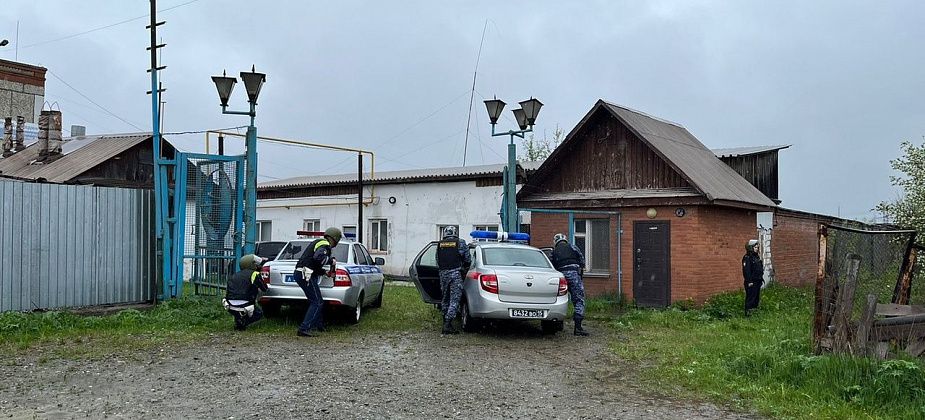 В Краснотурьинске прошли учения МВД, МЧС и Росгвардии