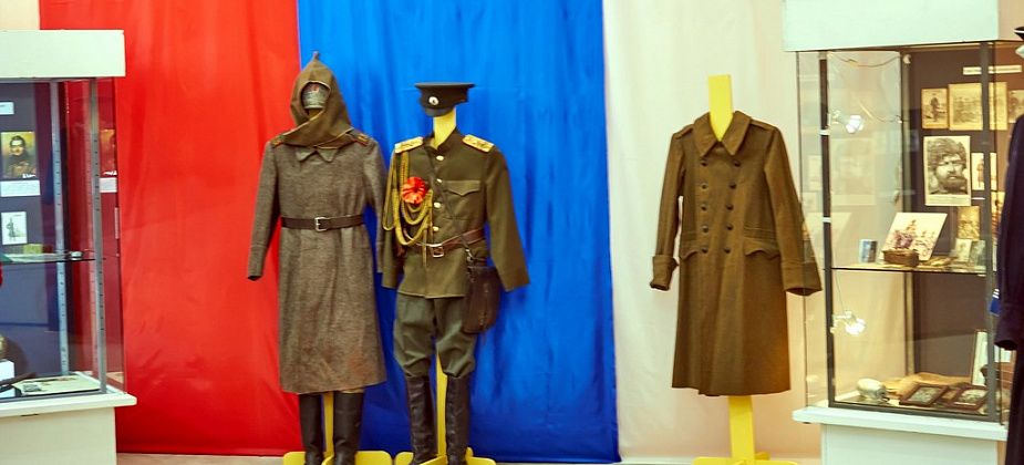 В выставочном зале горожанам покажут, как менялось военное обмундирование в России