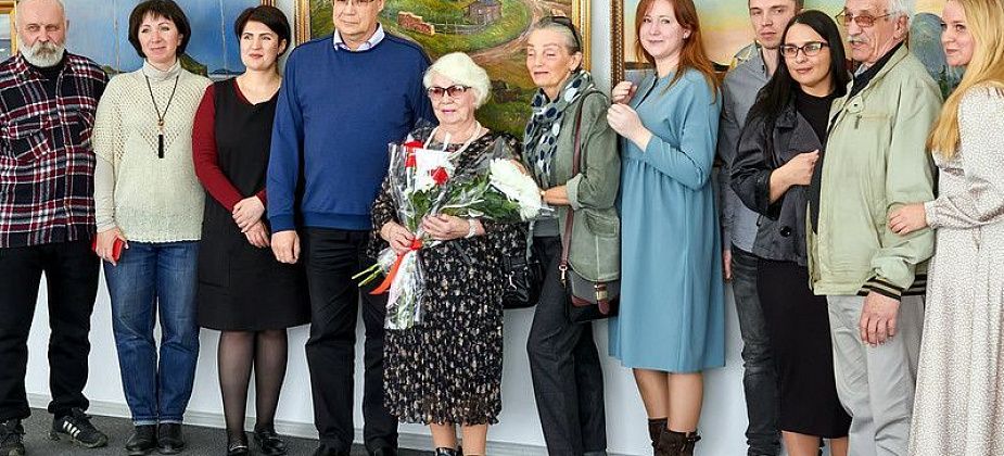 В Выставочном зале прошло открытие выставки «Классика Уральской живописи», художник Михаил Гуменных