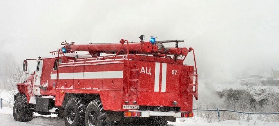 В пожаре пострадал мужчина 