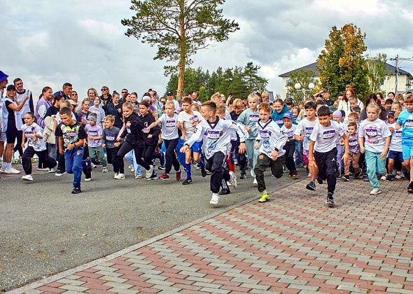 В Краснотурьинске прошел благотворительный забег «Белый кросс»