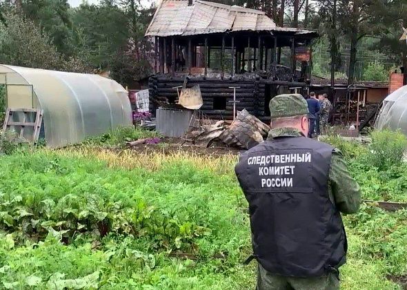 Трое детей и женщина погибли во время пожара в садовом домике под Екатеринбургом